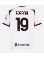 Billige AC Milan Youssouf Fofana #19 Bortedrakt 2025-26 Kortermet